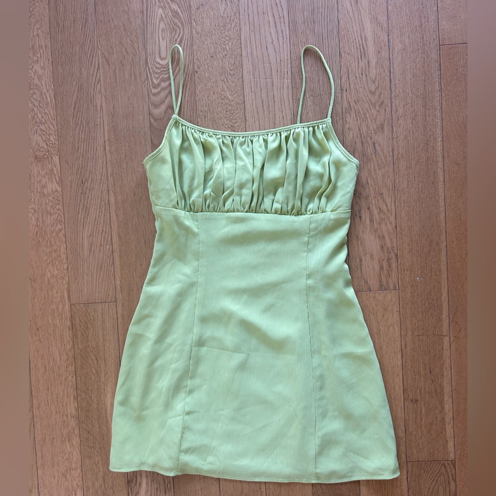 NWT Superdown lime green mini dress size small